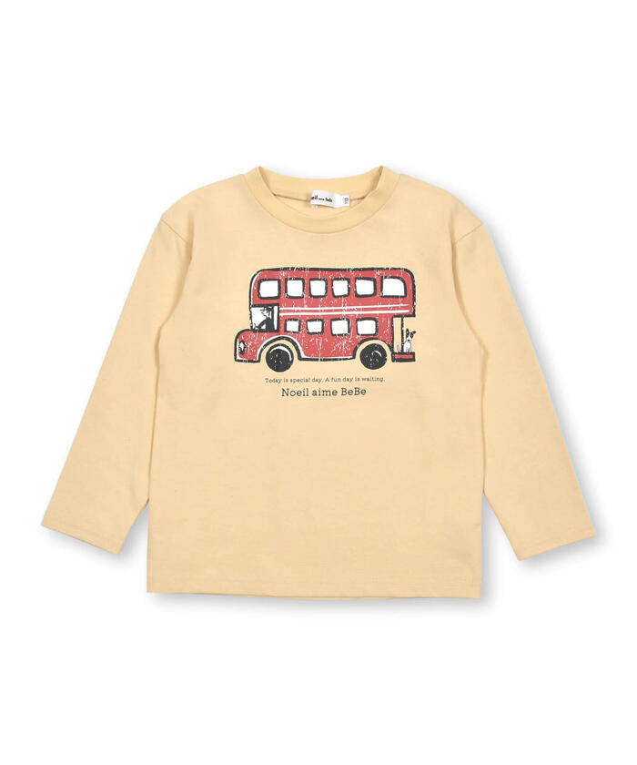 ノイユ エーム ベベ Noeil aime BeBe ロンドンバスTシャツ