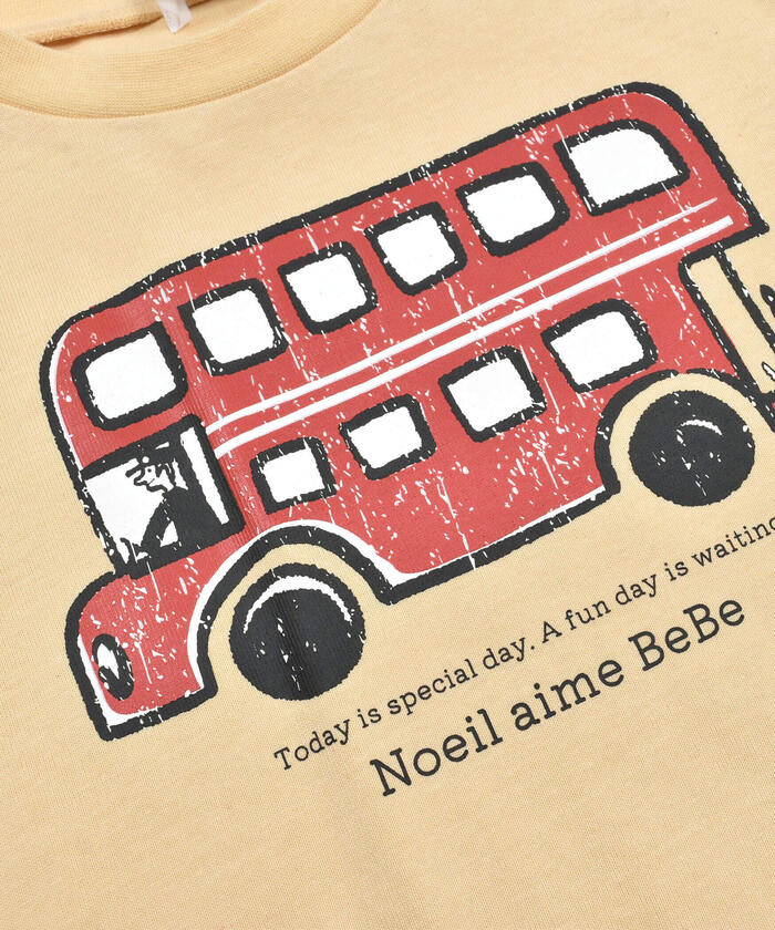 ノイユ エーム ベベ Noeil aime BeBe ロンドンバスTシャツ