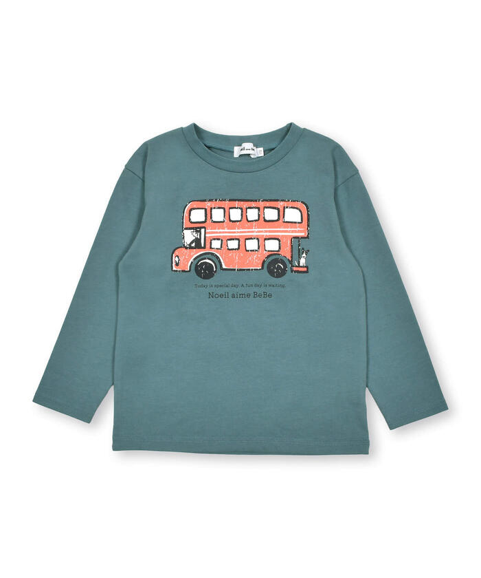 ノイユ エーム ベベ Noeil aime BeBe ロンドンバスTシャツ