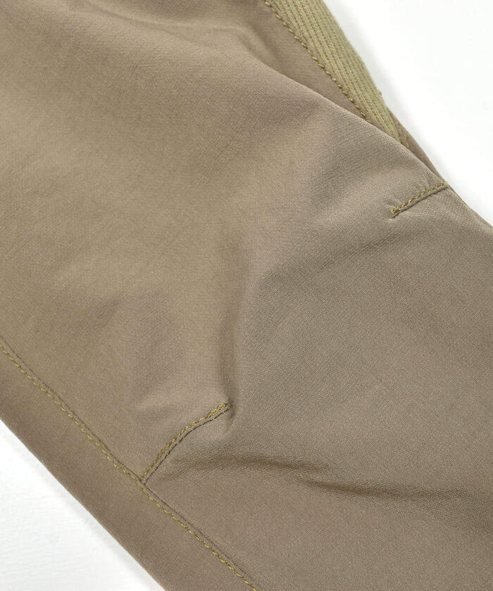 ノイユ エーム ベベ Noeil aime BeBe ストレッチリップストップガゼットクロッチパンツ