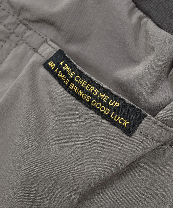ノイユ エーム ベベ Noeil aime BeBe ストレッチリップストップガゼットクロッチパンツ