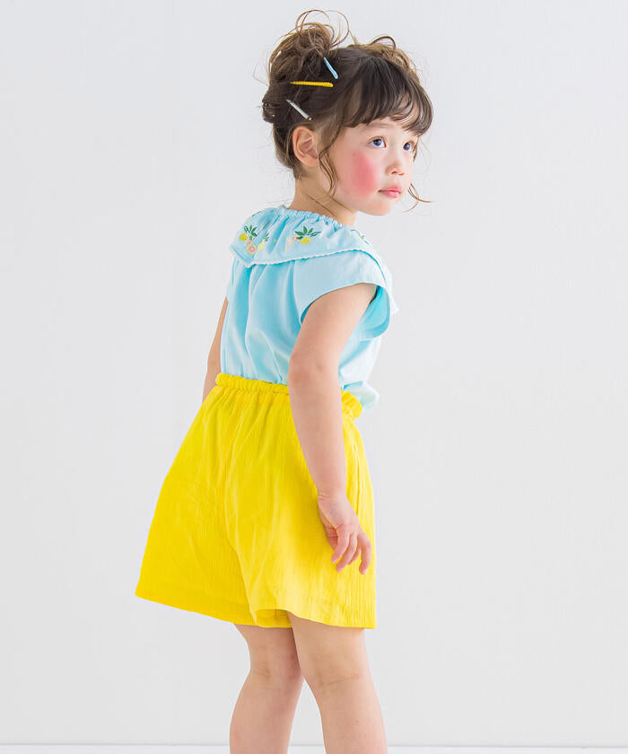 ノイユ エーム ベベ Noeil aime BeBe フレアキュロトパンツ