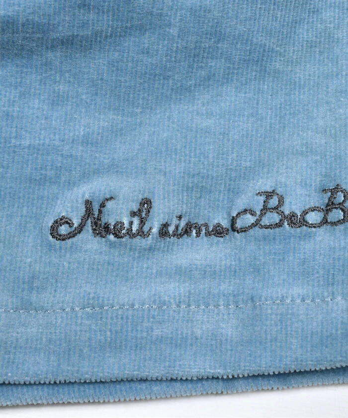 ノイユ エーム ベベ Noeil aime BeBe ストレッチコールラップキュロットパンツ
