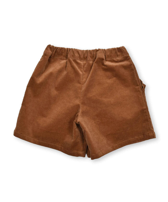 ノイユ エーム ベベ Noeil aime BeBe ストレッチコールラップキュロットパンツ
