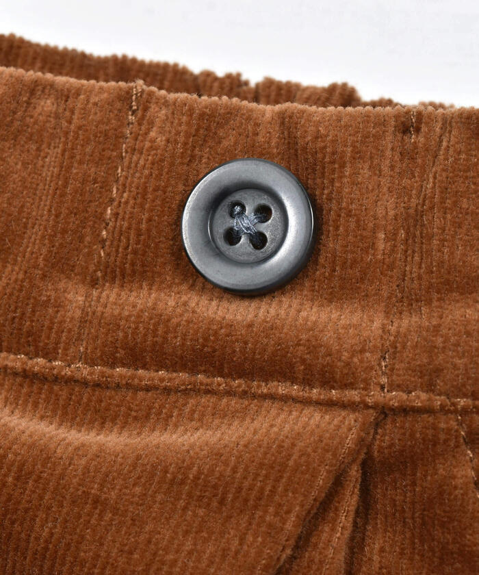ノイユ エーム ベベ Noeil aime BeBe ストレッチコールラップキュロットパンツ