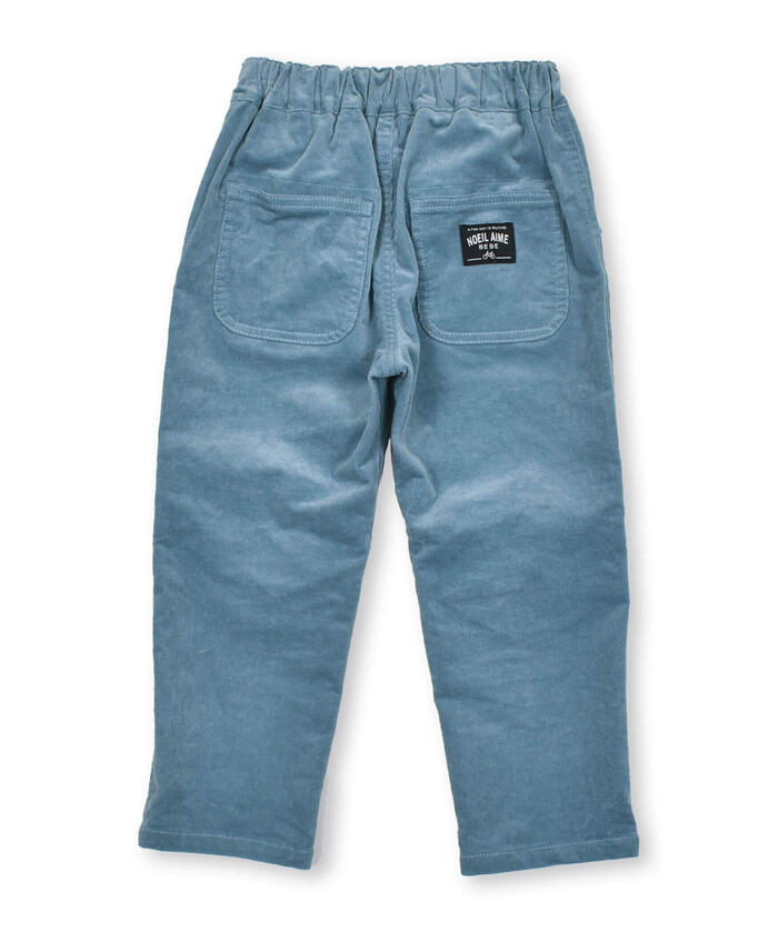 ノイユ エーム ベベ Noeil aime BeBe ストレッチコールロングパンツ