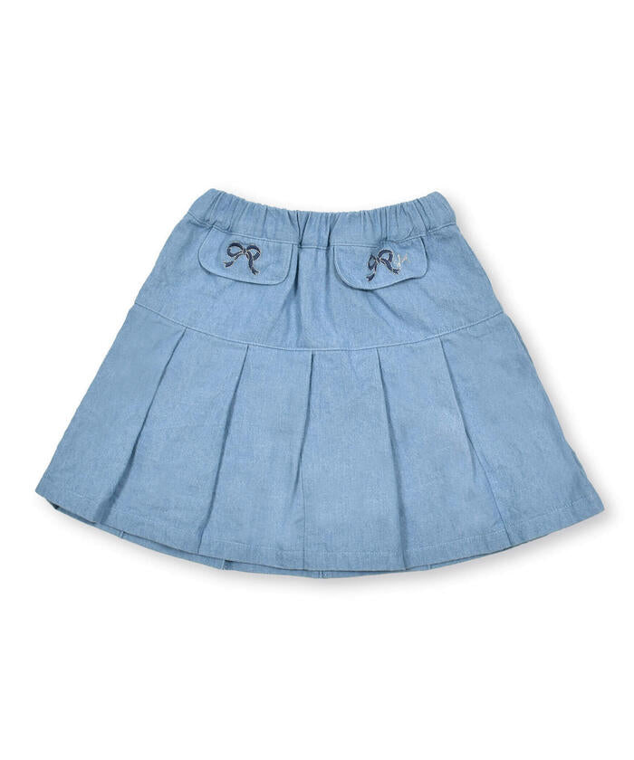 Slap Slip SLAP SLIP Denim Twill Lame Tweed Skirt Pants