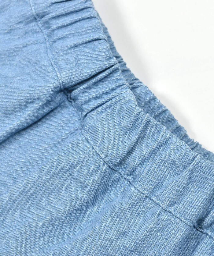 Slap Slip SLAP SLIP Denim Twill Lame Tweed Skirt Pants