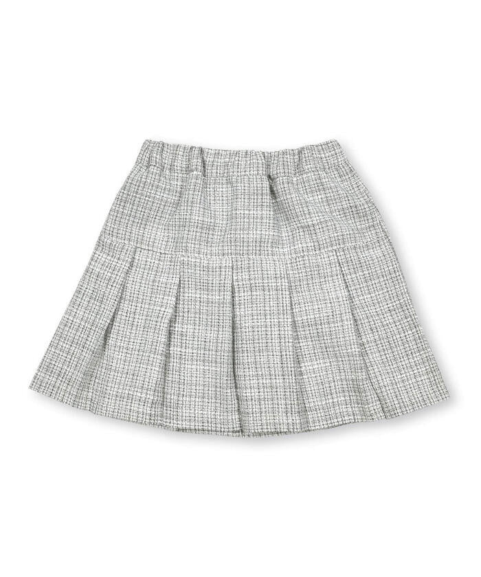 Slap Slip SLAP SLIP Denim Twill Lame Tweed Skirt Pants