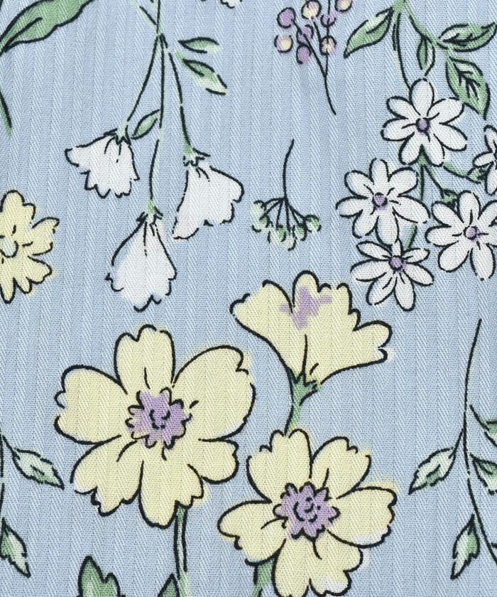 スラップ スリップ SLAP SLIP 【お揃い】イチゴ花総柄甚平+作り帯セット