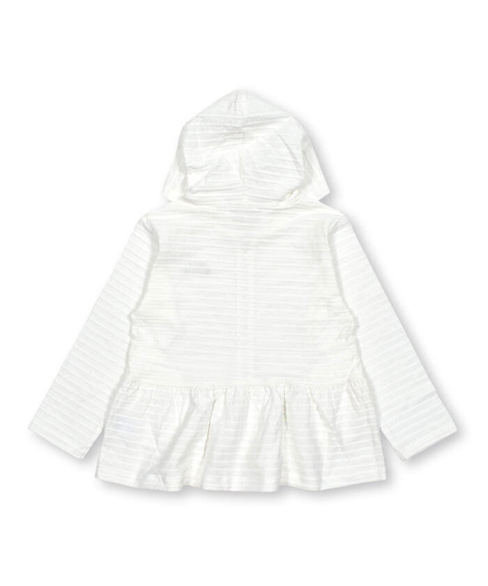 Slap Slip SLAP SLIP 【UV Cut】【Matching】Parker with Ribbon and Frill Hem