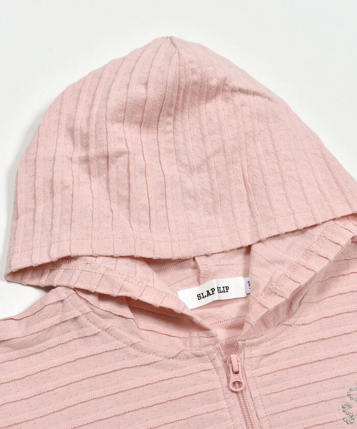Slap Slip SLAP SLIP 【UV Cut】【Matching】Parker with Ribbon and Frill Hem