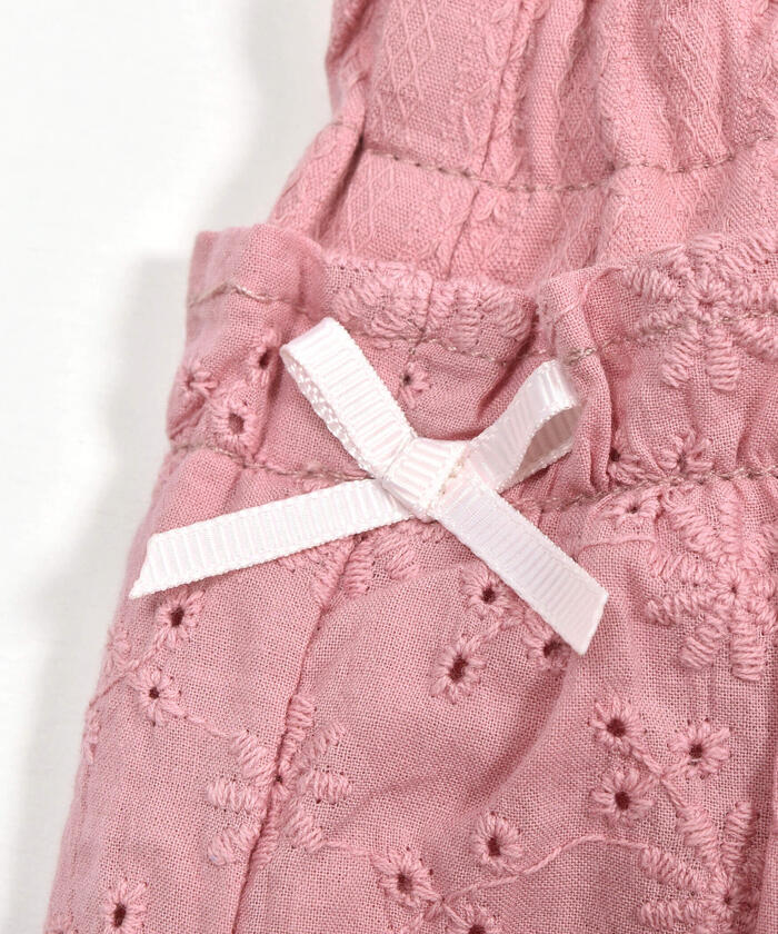 Slap Slip SLAP SLIP 【Matching】 Waist Ribbon Gathered Lace Skirt Pants
