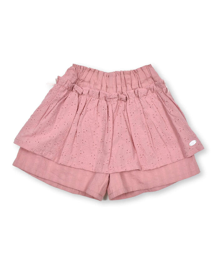 Slap Slip SLAP SLIP 【Matching】 Waist Ribbon Gathered Lace Skirt Pants