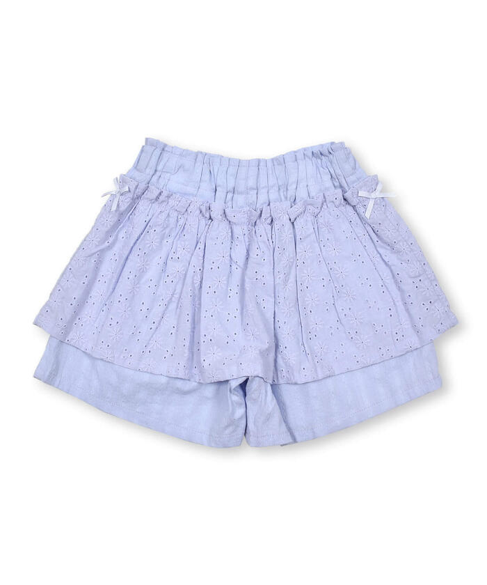 Slap Slip SLAP SLIP 【Matching】 Waist Ribbon Gathered Lace Skirt Pants