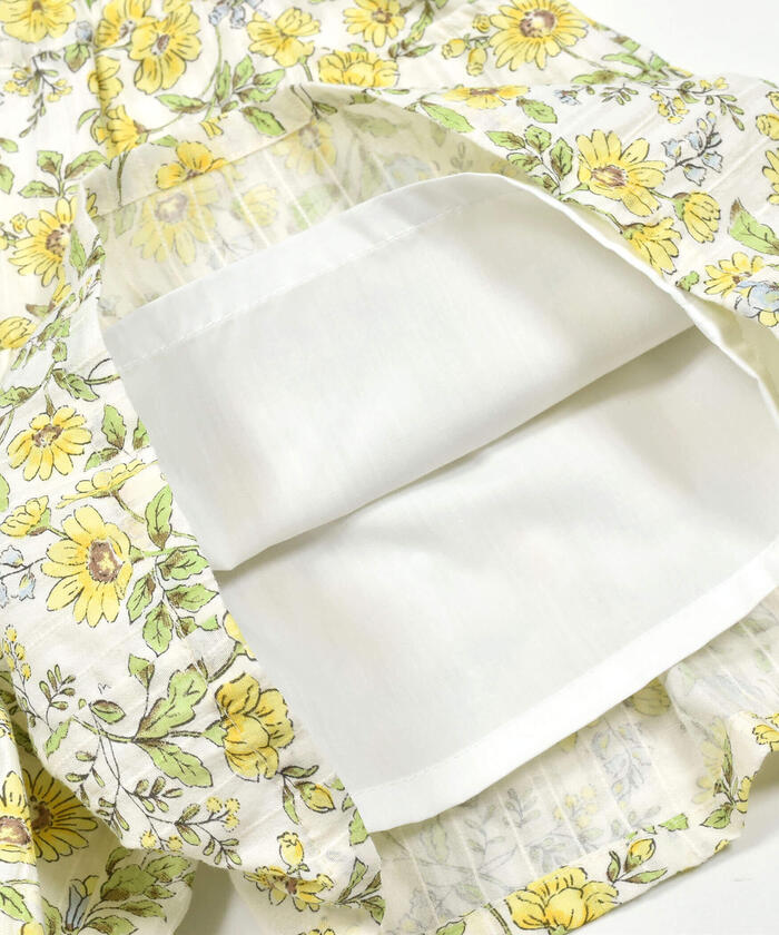 Slap Slip SLAP SLIP 【Matching】 Sunflower All-Over Print Short Pants