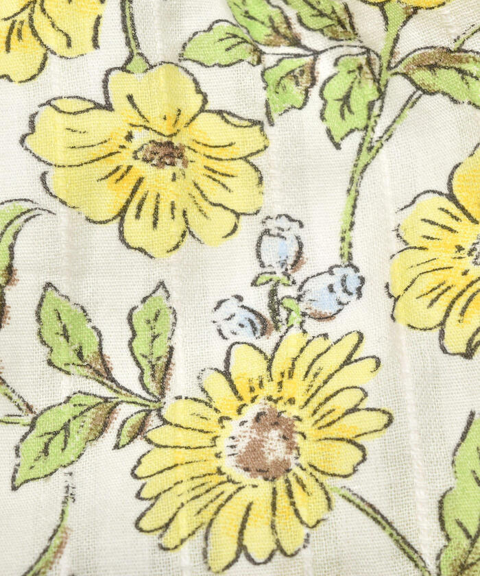 Slap Slip SLAP SLIP 【Matching】 Sunflower All-Over Print Short Pants