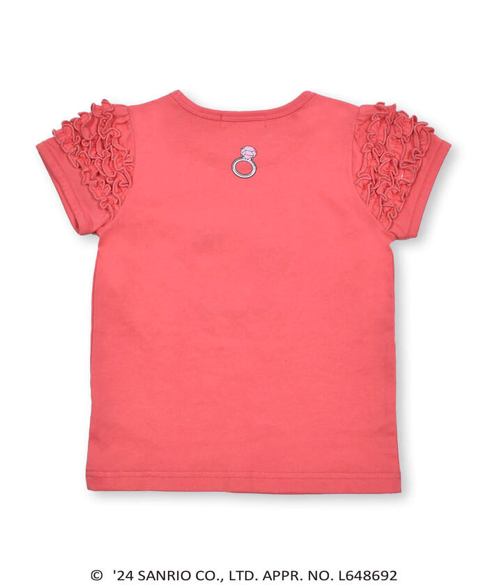 Slap Slip SLAP SLIP 【Hello Kitty × SLAPSLIP】 Frill Puff Sleeve Character Print T-Shirt