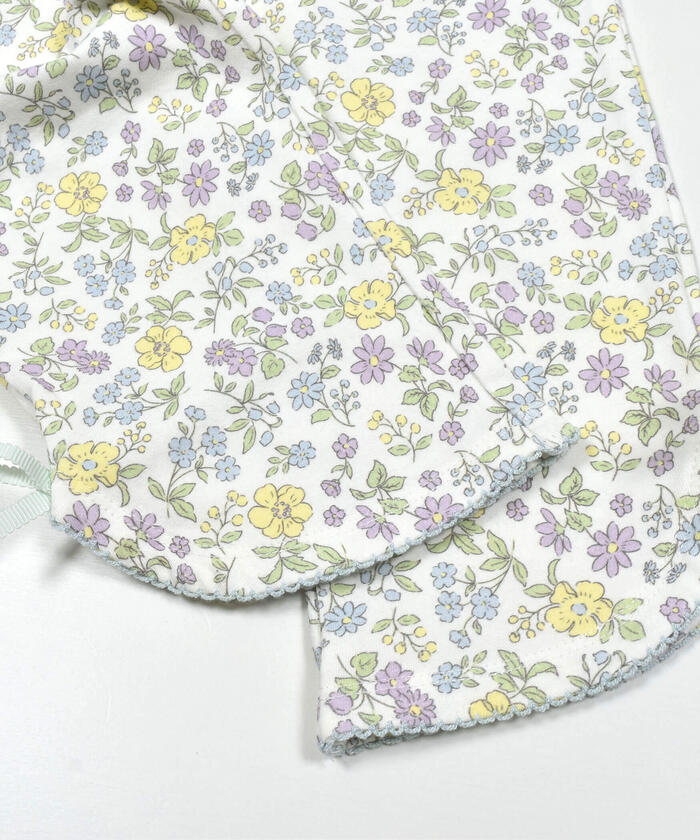 Slap Slip SLAP SLIP 【Matching】 Solid Cherry Ribbon Floral Pattern Leggings with 6/10 Length