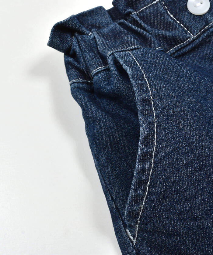 Slap Slip SLAP SLIP Denim Glen Check High Waist Pants