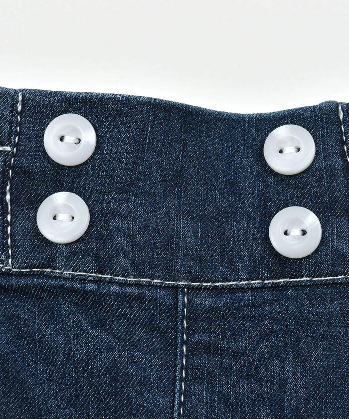 Slap Slip SLAP SLIP Denim Glen Check High Waist Pants