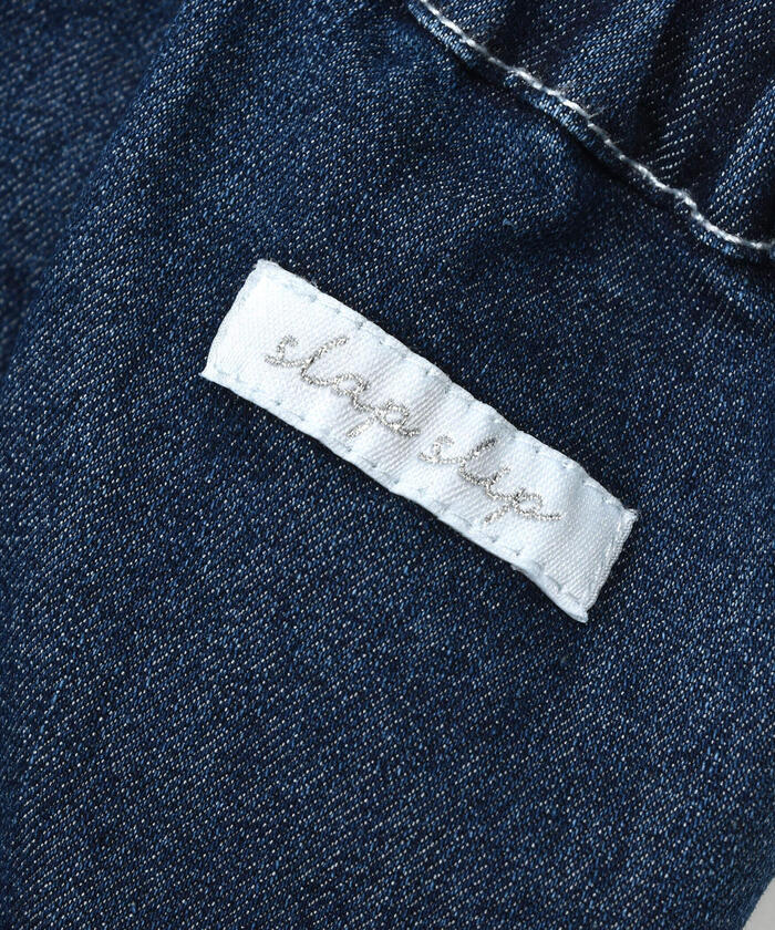 Slap Slip SLAP SLIP Denim Glen Check High Waist Pants