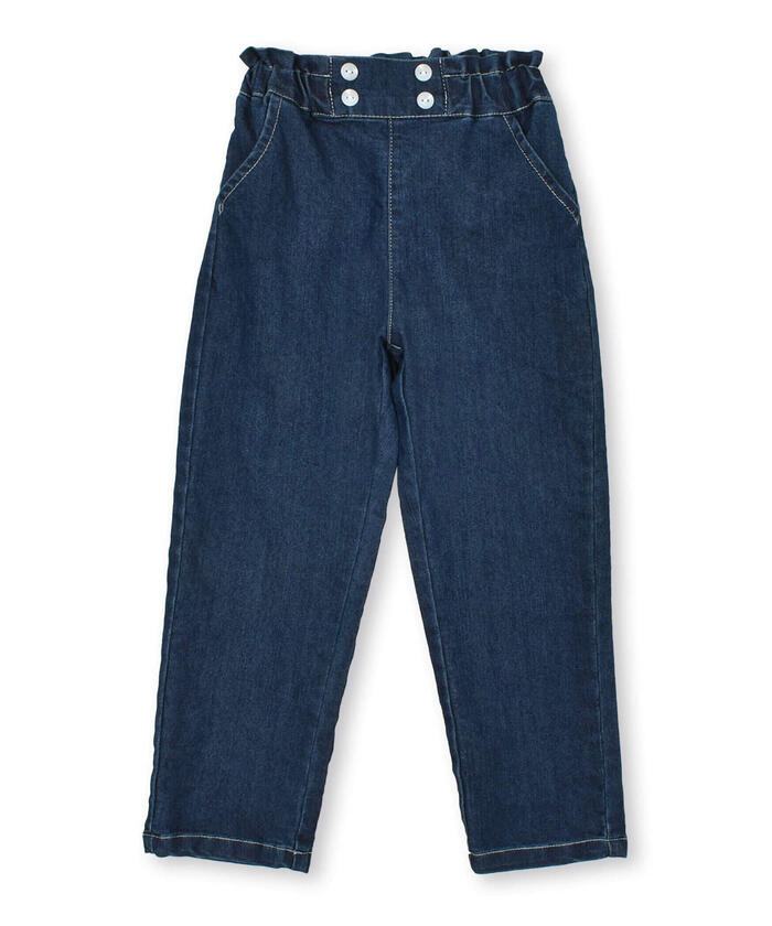 Slap Slip SLAP SLIP Denim Glen Check High Waist Pants