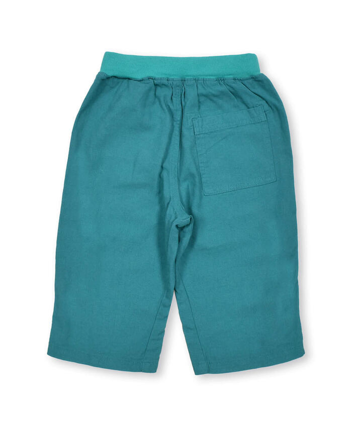 Slap Slip SLAP SLIP 【Cooling Contact】 Plain Rayon Linen 5.5-Length Pants