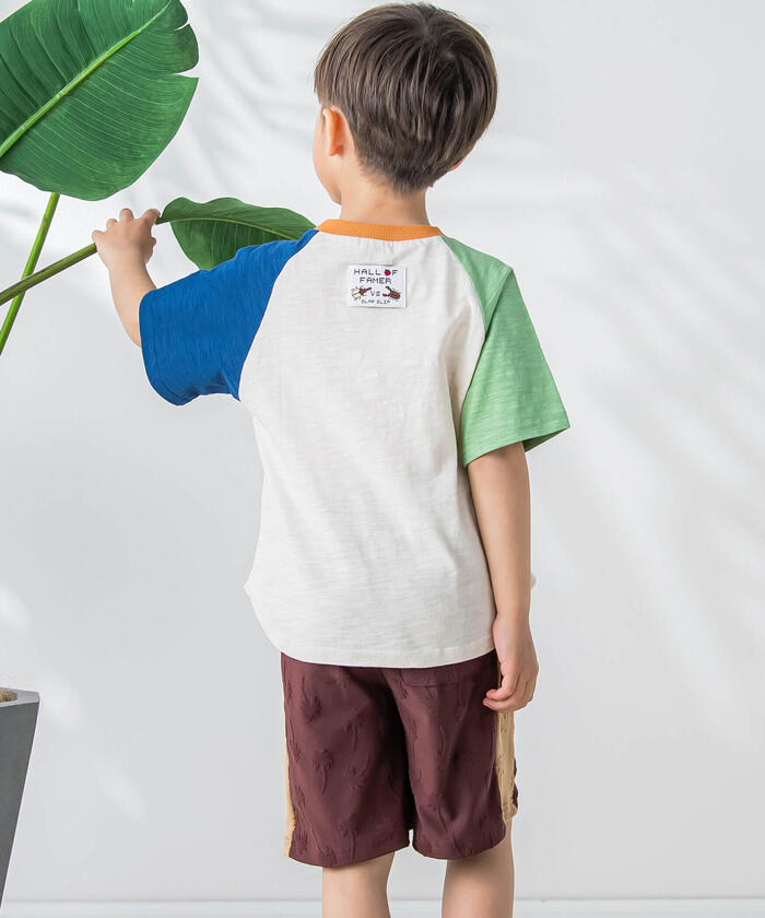 Slap Slip SLAP SLIP Sideline Popoko Pattern Half Pants