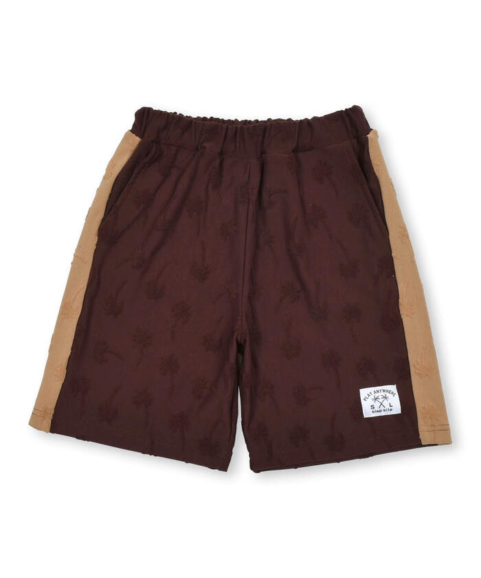 Slap Slip SLAP SLIP Sideline Popoko Pattern Half Pants