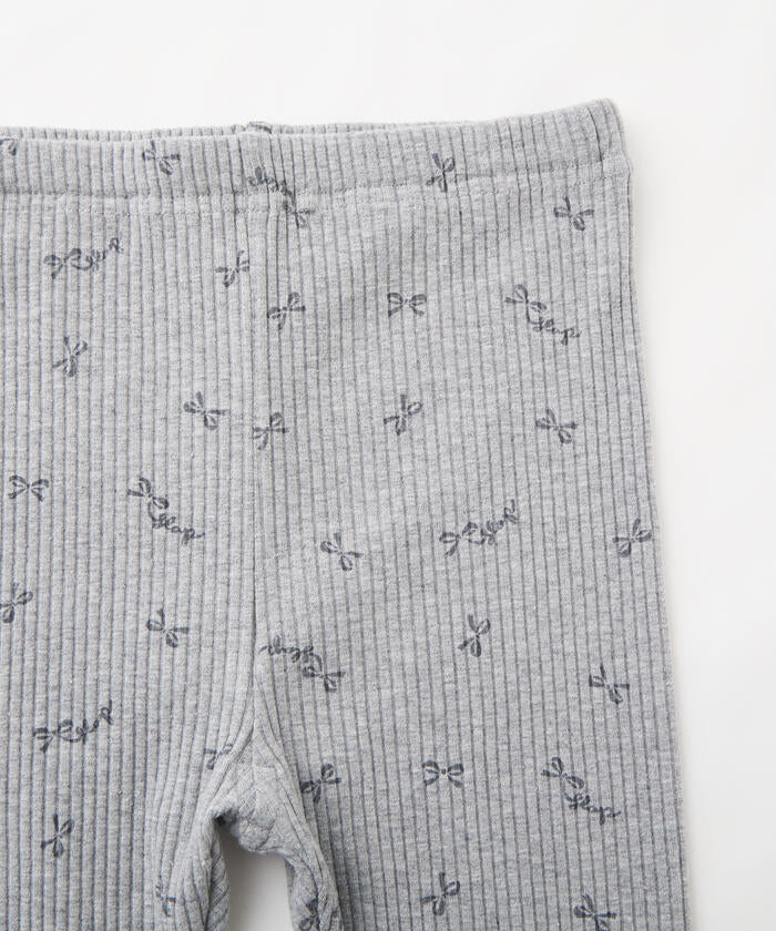 Slap Slip SLAP SLIP 【Matching】 Hem Ribbon Tulle Leggings