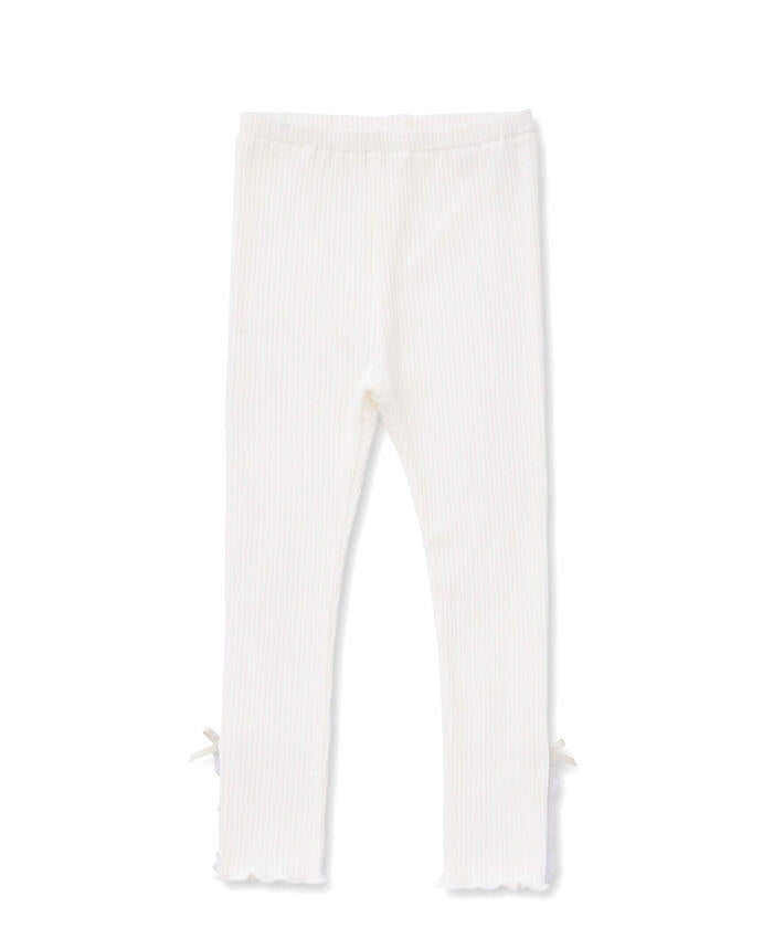 Slap Slip SLAP SLIP 【Matching】 Hem Ribbon Tulle Leggings