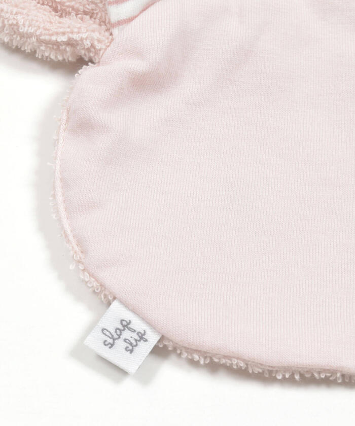 Slap Slip Baby 【Matching】 Sheep Rabbit Bear Animal Face Motif Pile Fabric Bib Baby