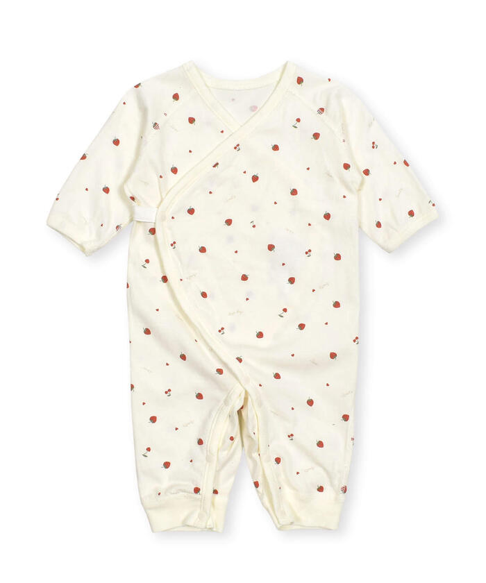 斯拉普 斯利普 嬰兒 SLAP SLIP BABY 草莓動物熊印花全圖案內衣嬰兒