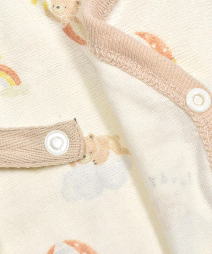 斯拉普 斯利普 嬰兒 SLAP SLIP BABY 草莓動物熊印花全圖案內衣嬰兒