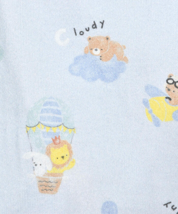 斯拉普 斯利普 嬰兒 SLAP SLIP BABY 草莓動物熊印花全圖案內衣嬰兒