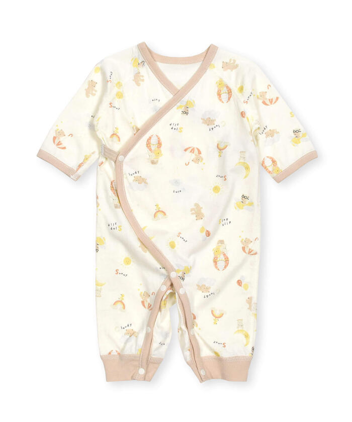斯拉普 斯利普 嬰兒 SLAP SLIP BABY 草莓動物熊印花全圖案內衣嬰兒