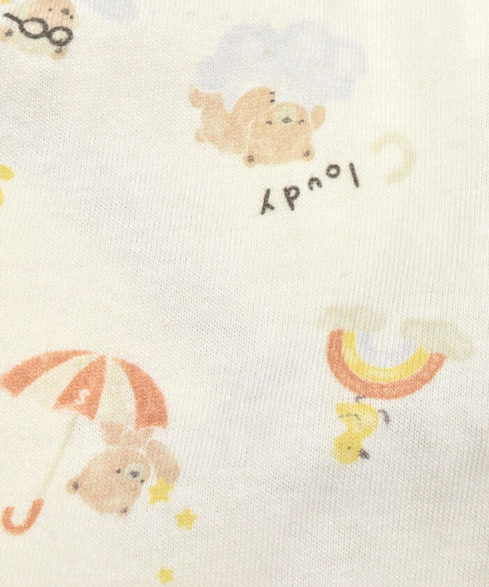 斯拉普 斯利普 嬰兒 SLAP SLIP BABY 草莓動物熊印花全圖案內衣嬰兒