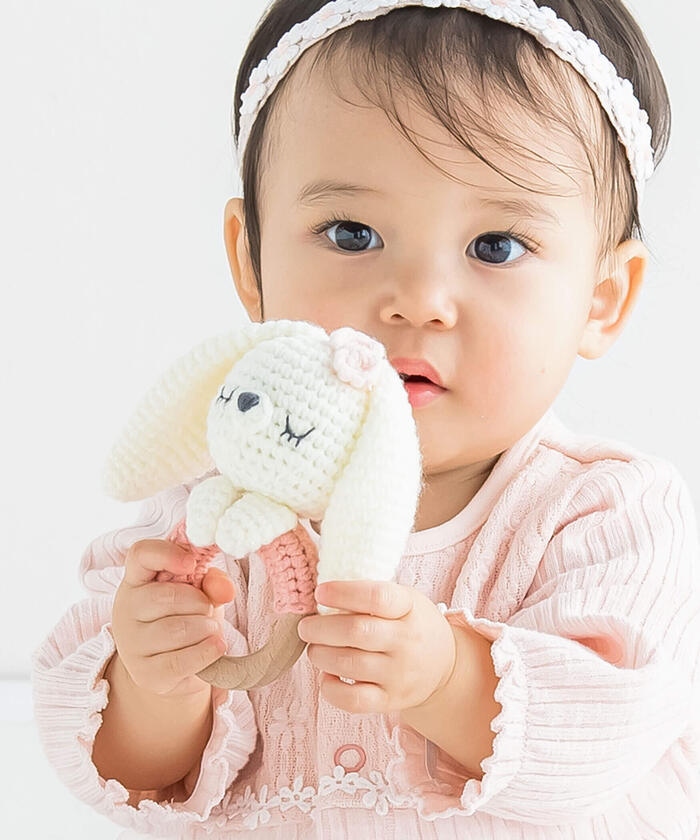 Slap Slip Baby SLAP SLIP BABY Animal Motif Rabbit Whale Dinosaur Bear Teething Baby