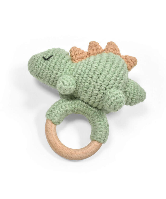 Slap Slip Baby SLAP SLIP BABY Animal Motif Rabbit Whale Dinosaur Bear Teething Baby