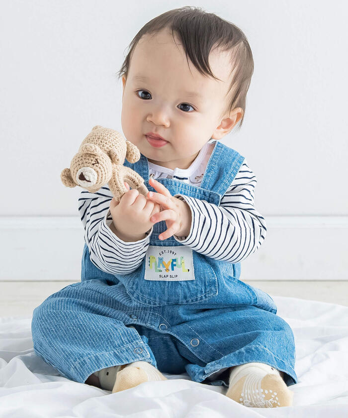 Slap Slip Baby SLAP SLIP BABY Animal Motif Rabbit Whale Dinosaur Bear Teething Baby