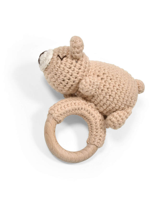 Slap Slip Baby SLAP SLIP BABY Animal Motif Rabbit Whale Dinosaur Bear Teething Baby