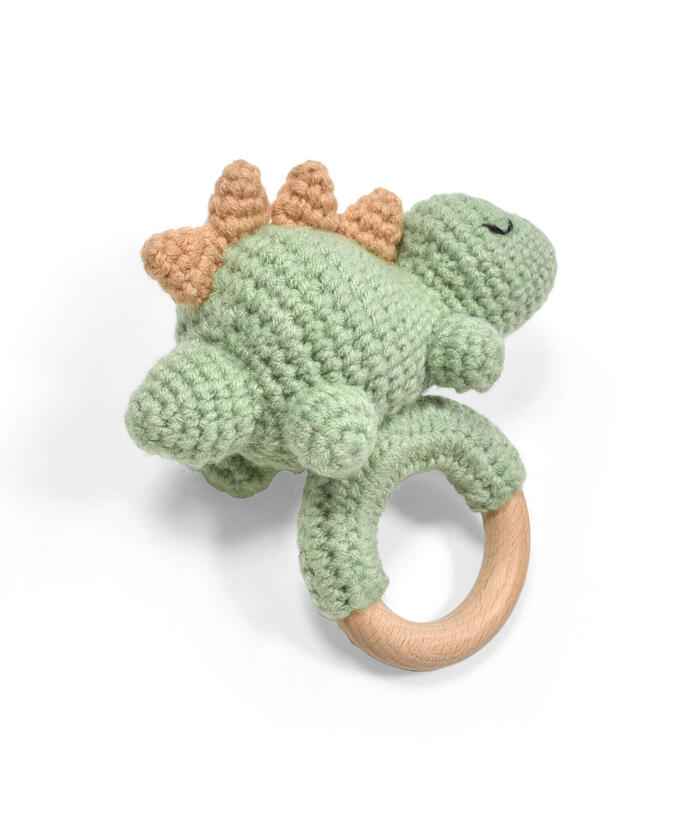 Slap Slip Baby SLAP SLIP BABY Animal Motif Rabbit Whale Dinosaur Bear Teething Baby