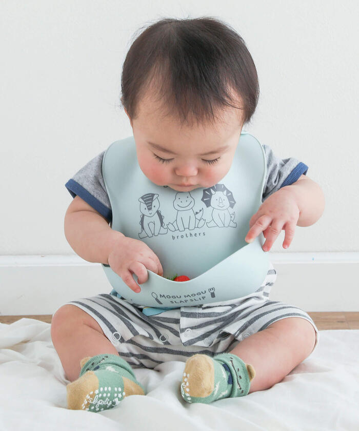 斯拉普 斯利普 嬰兒 SLAP SLIP BABY 矽膠餐具圍兜+收納盒套裝嬰兒