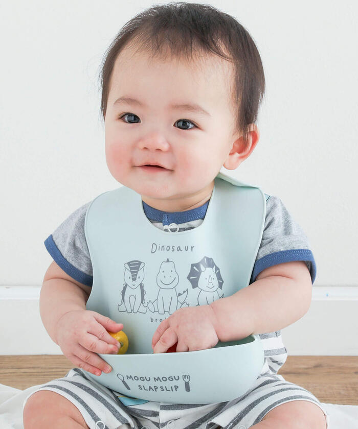斯拉普 斯利普 嬰兒 SLAP SLIP BABY 矽膠餐具圍兜+收納盒套裝嬰兒