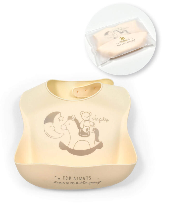 斯拉普 斯利普 嬰兒 SLAP SLIP BABY 矽膠餐具圍兜+收納盒套裝嬰兒