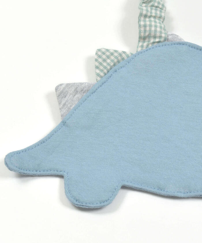 Slap Slip Baby Slow-moving Dinosaur Waffle Bib Baby