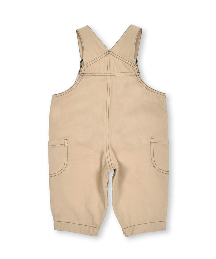 Slap Slip Baby SLAP SLIP BABY Dinosaur Embroidered Denim Twill Overall Baby