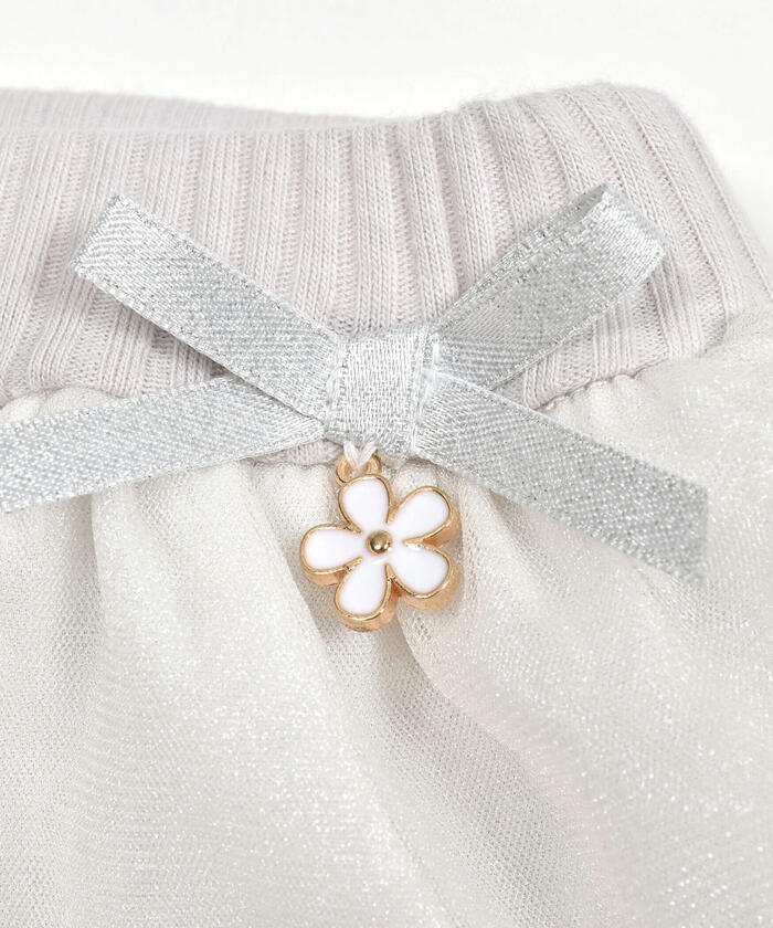 Slap Slip Baby SLAP SLIP BABY Glittery Lamé Tulle Skirt Baby