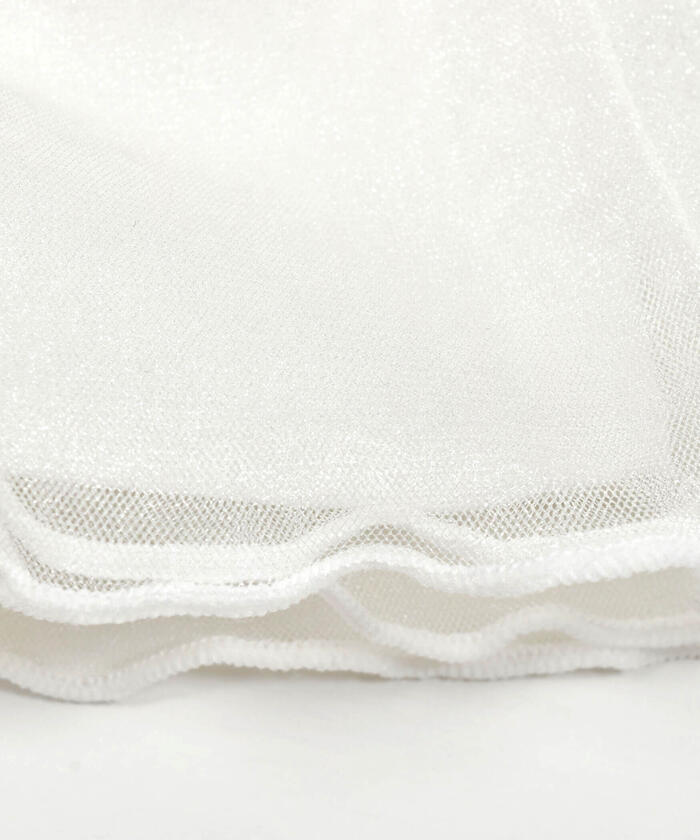 Slap Slip Baby SLAP SLIP BABY Glittery Lamé Tulle Skirt Baby
